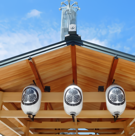 提灯 Paper lanterns 日本の伝統的な灯り