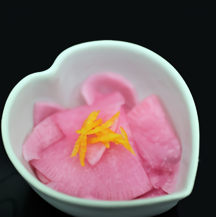 さくら大根Sakura radish 桜色に染めた甘酢漬けの大根