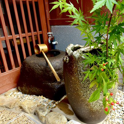打ち水 Uchimizu 水をまいて涼を呼ぶ日本の風習